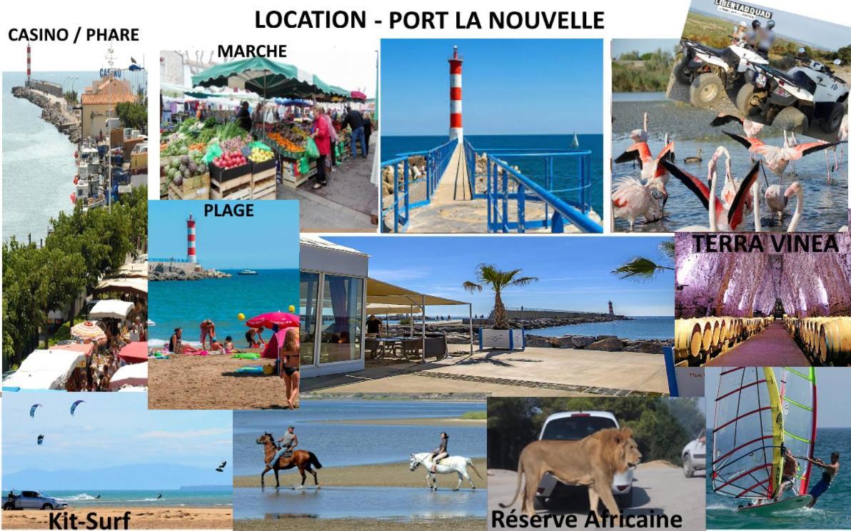 Appartement 4 Personnes Port-la-Nouvelle Extérieur photo